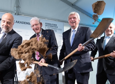 Baubeginn der Jüdischen Akademie