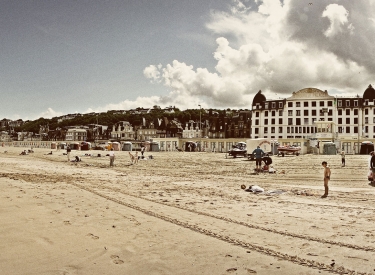 Seebad Trouville in der Normandie