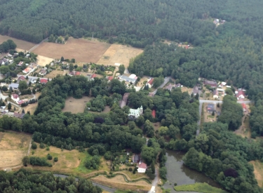 Schloss Bärwalde in der sächsischen Oberlausitz, das Peter Fitzek vergangenes Jahr gekauft hat