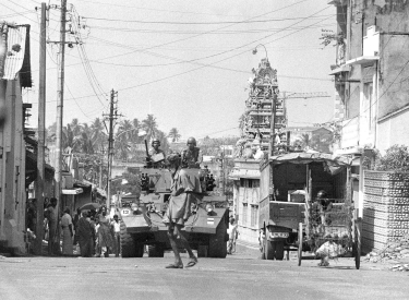 Staatliche Institutionen halfen im Juli 1983 beim Morden, erst Anfang August sicherte das Militär die Hauptstadt Colombo