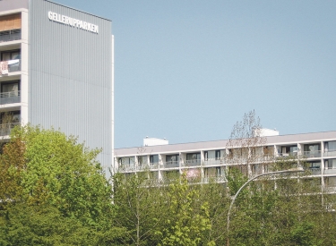 Gellerupparken, der größte Wohnkomplex Dänemarks, steht in Aarhus