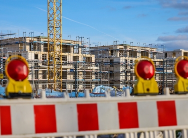 Wohnungsbau in Bedburg, Nordrhein-Westfalen