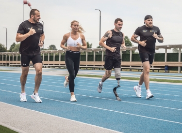 Training für die Invictus Games