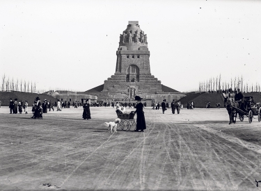 Völkerschlachtdenkmal in Leipzig, 1913