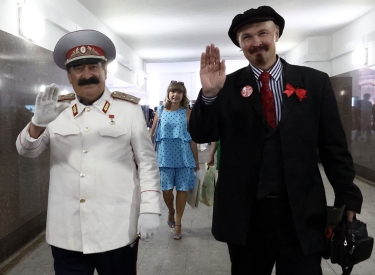 »Stalin« und »Lenin« 2023 in Moskau