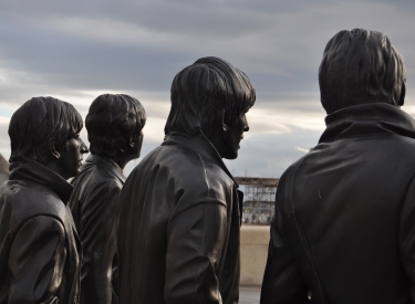 Die »Fab Four« als Statuen in Liverpool