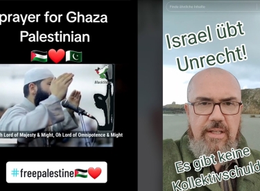 Antiisraelische Accounts auf Tiktok