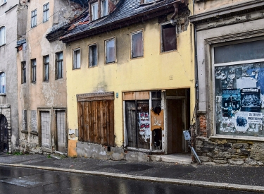 Enormer Leerstand in Sachsen-Anhalt. Die Stadt Zeitz verlor nach der Wende die Hälfte ihrer Einwohner