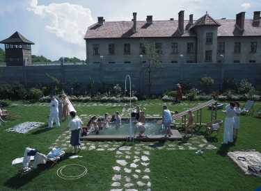 Nur eine Mauer trennte das Haus des Auschwitz-Kommandanten Rudolf Höss vom Stammlager Auschwitz I