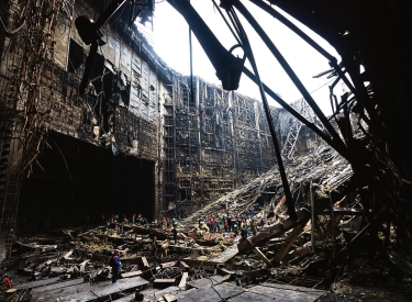 Nach dem Gemetzel und dem Feuer: die Crocus City Hall, 24. März