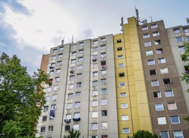 Stadt und Polizei liegt der Wohnkomplex in der Groner Landstraße 9–9b in Göttingen ganz besonders am Herzen