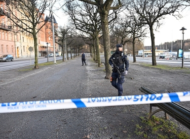 Ständig bedroht. Am 31. Januar wurde das Gelände um die israelische Botschaft wegen des Funds einer Handgranate abgesperrt – ein Anschlag mit Schusswaffe folgte im Mai