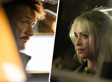 Quasseln miteinander: der Taxifahrer Clark (Sean Penn, l.) und sein Fahrgast (Dakota Johnson)