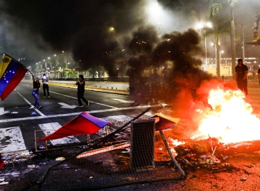 Proteste in Caracas, 30. Juli